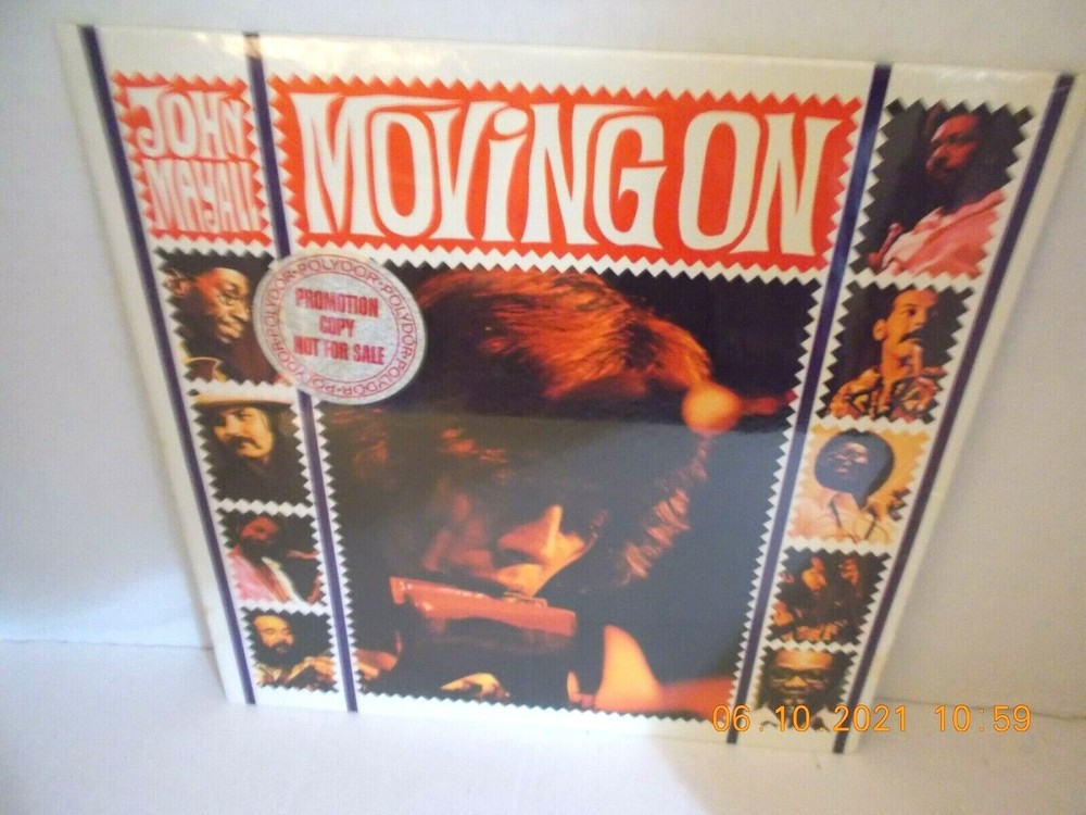 👀JOHN MAYALL “MOVING ON” RARE SEALED 1972 LP PROMO PD 5036 NO BAR CODE👀