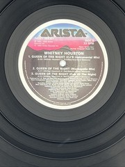 Whitney Houston – Queen Of The Night 12″ Single Vinyl United Kingdom Tested