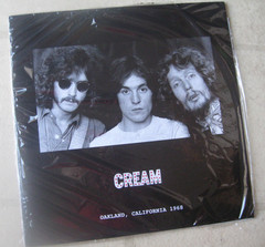 CREAM “OAKLAND CALIFORNIA 1968” NEW/SEALED LIVE CONCERT LP clapton