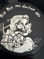 Misfits Die Die My Darling 12″ 1st press Peach Logo 1984 kbd punk Samhain Danzig