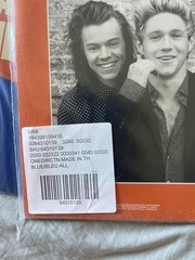 One Direction Made In The Am Blue Translucent Vinyl Record (Urban Outfitters)
