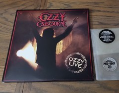 OZZY OSBOURNE LIVE 2LP LIMITED EDITION NUMBERED HQ-180 GRAM RECORD STORE DAY OOP