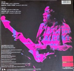 JIMI HENDRIX SONGS FOR GROOVY CHILDREN LIVE AT THE FILLMORE- BLUE VINYL LP ” NEW
