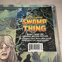 Terror Vision Chuck Cirino The Return of Swamp Thing Soundtrack Colored Vinyl LP
