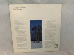 George Winston – Piano Solos Windham Hill WH-1025 vg+ December LP Piano 1982