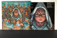 COVER ONLY! NO RECORD! Blue Oyster Cult FIRE OF UNKNOWN ORIGIN 1984 Columbia VG+