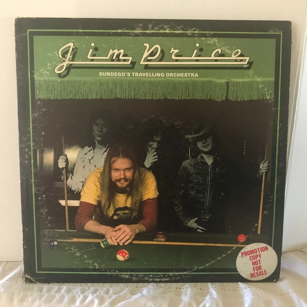 Jim Price Promo Lp Sundego’S Travelling Orchestra On Dunhill –