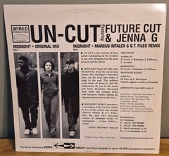 Un-Cut Future Cut Jenna G Midnight DNB Drum N’ Bass Wire Productions 12″