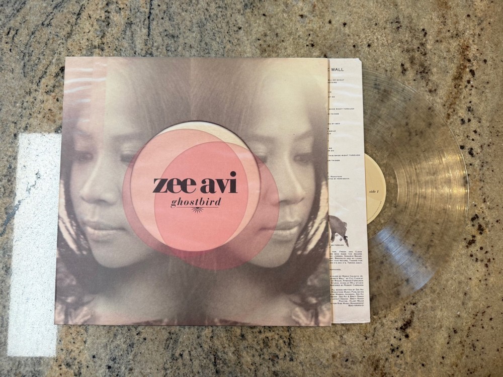 12″ Clear Vinyl Record – Zee Avi – Ghostbird – 2011 Brushfire Records