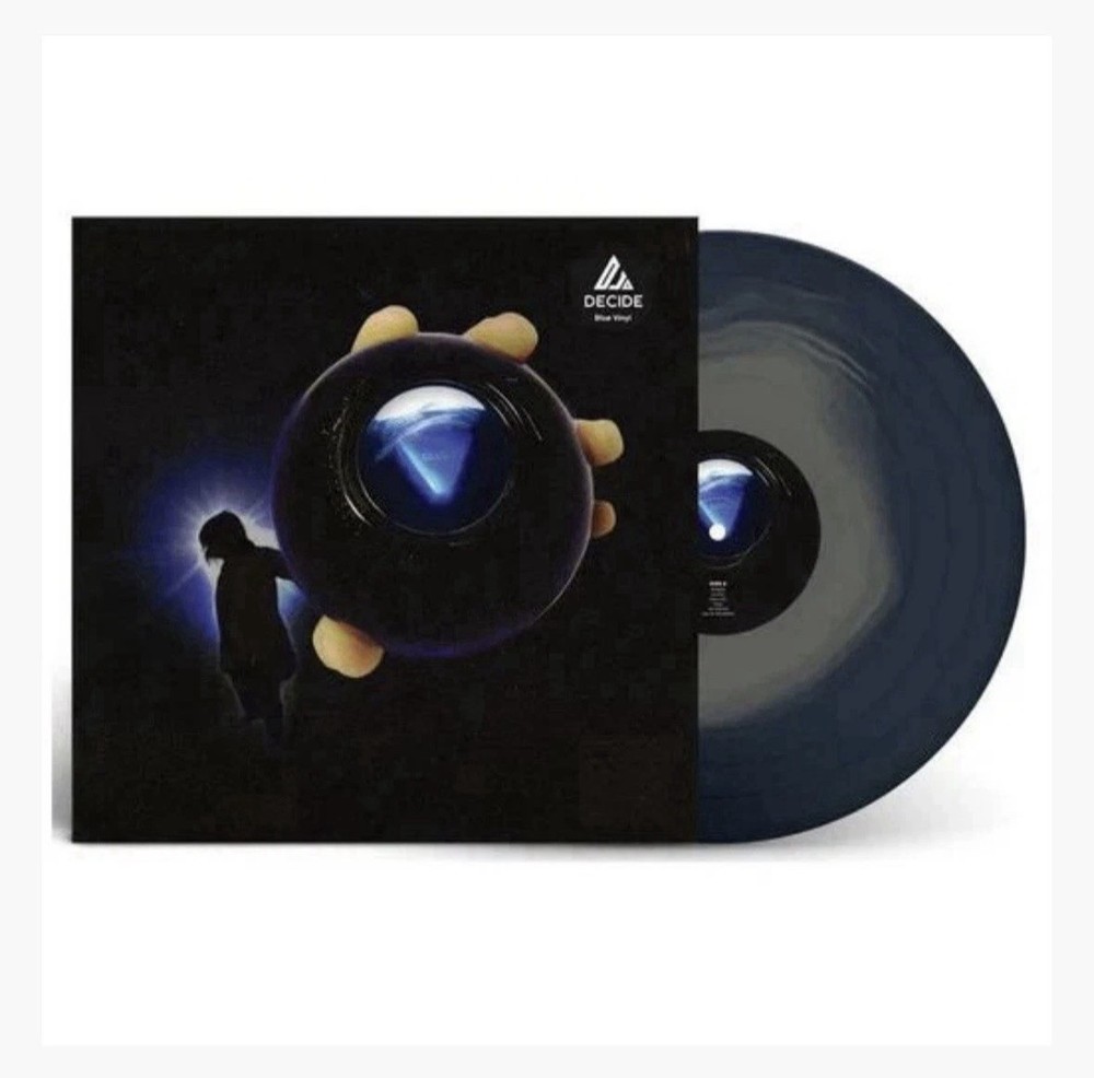 Djo Decide AWAL Blue Vinyl LP Record Album Alternative 2022 12″ 33 RPM