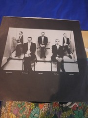 Vintage men at work.Cargo.Vinyl