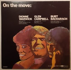 On The Move Vinyl LP Record Album Dionne Warwick Blowing In The Wind Bob Dylan
