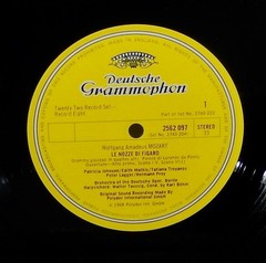 MOZART  La Nozze di Figaro (Karl Bohm Conducting, Deutsche Grammophon)