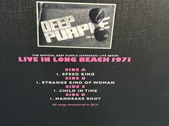 * DEEP PURPLE – Long Beach 1971, Ltd Import 2LP BLACK VINYL Gatefold New! Bend!