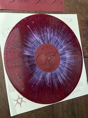 Violet Grohl Be Sweet To Me Purple White Splatter Blood Vinyl LP LE /500 DAMAGED