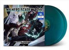 MY HERO ACADEMIA 7th Season Original Strk 2025 2xLP Translucent Sea Blue SEALED