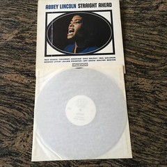 Abbey Lincoln – Straight Ahead LP – Candid – CJM 8015 Mono DG PROMO