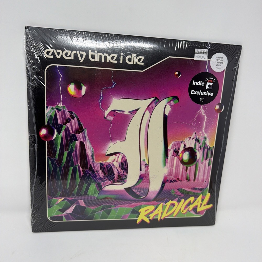 OPAQUE PURPLE COLOR VINYL Every Time I Die Radical 2LP Indie Exclusive