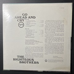The Righteous Brothers – Go Ahead and Cry • SEALED FIRST PRESS Vinyl Soul Pop LP