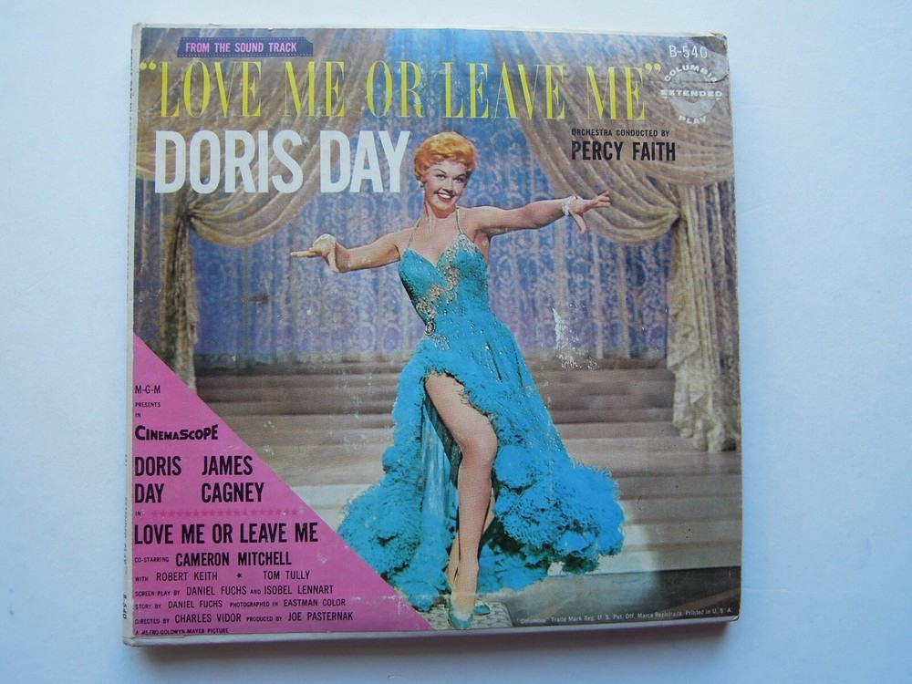 DORIS DAY 3 x EP ‘ LOVE ME OR LEAVE ME ‘ – U.S.A. COLUMBIA EX !
