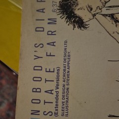 Yaz Nobody’s Diary / State Farm Extended Versions Sire 1983 Vinyl Single