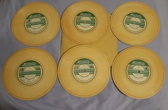 LOT of 6 UNKNOWN RECORDING 7″ Flexi Record Wilcox-Gay Recordio Disc