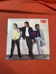 Huey Lewis And The News Fore!1986 Vinyl 33 RPM Record In Shrink Hype Sticker EX