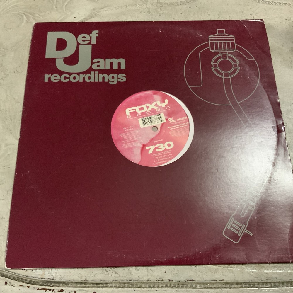Foxy Brown – Candy – 730 – Vinyl – ,12 “,33 ⅓ RPM,Promo,Pink – US 2001