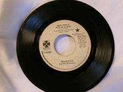 45 Rpm Francis Lai -Snow Frolic (For Me Alone)-Paramount -VG PROMO