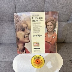 Lois Wyse – I Love You Better Now LP Vinyl JAZZ Spoken Word Poetry
