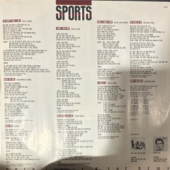 Huey Lewis & The News Sports 12″ Black Vinyl LP Chrysalis FV 41412