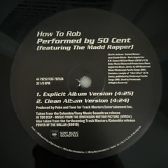 50 Cent Featuring The Madd Rapper – How To Rob | Vinyl | 44 79252 | VG+