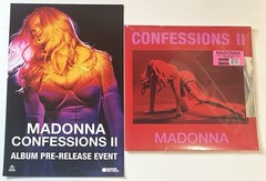 MADONNA – Confessions II (White Vinyl) (Indie Exclusive) NEW RECORD LP w POSTER