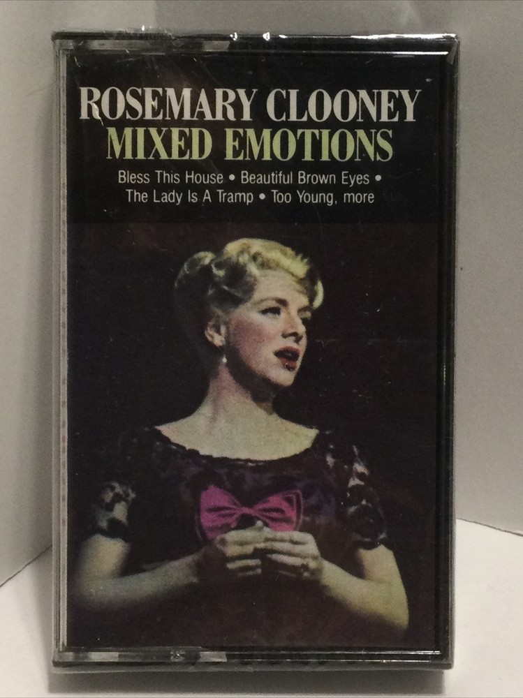 Rosemary Clooney MIXED EMOTIONS Audio Cassette New Sealed