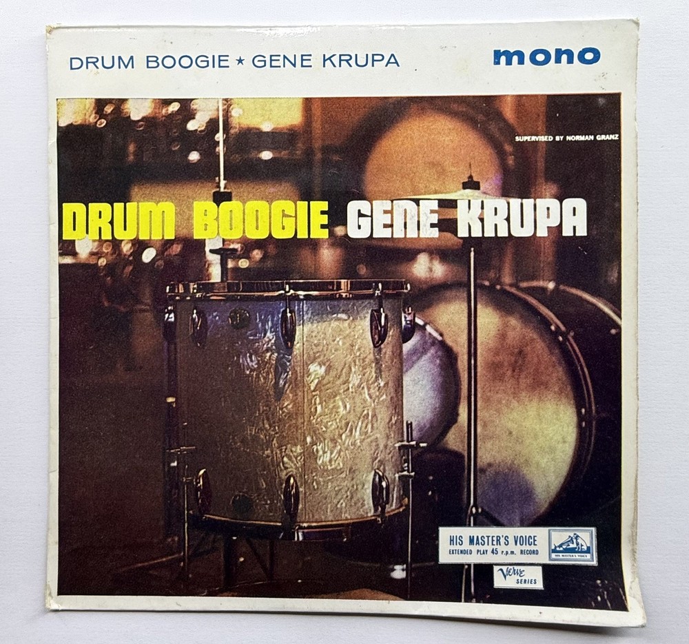 Gene Krupa Featuring Anita O’Day & Roy Eldridge – Drum Boogie 7inch Vinyl Record