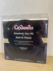 1987 CINDERELLA ” SOMEBODY SAVE ME 45 RPM
