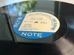 Curtis Fuller Bone & Bari Blue Note Mono Jazz LP