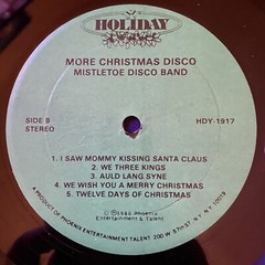 More Christmas Disco. Classic Holiday Vinyl LP.