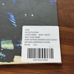Michelle Branch – The Spirit Room – 🔵⚪ Blue Clear Splatter LP Vinyl UO – New ✅