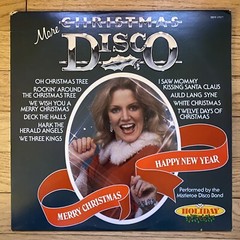More Christmas Disco. Classic Holiday Vinyl LP.
