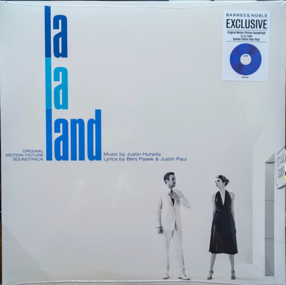Justin Hurwitz La Land Original Motion Picture Soundtrack Blue Vinyl