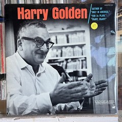 [RADIO/SPOKEN WORD]~EXC LP~HARRY GOLDEN~Self Titled~(author)~[1962~VANGUARD]~