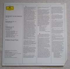 Robert Schumann Humoreske – Waldszenen Wilhelm Kempff Deutsche Grammophon 2530 4