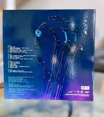 The Terminator OST Color Vinyl 2LP Milan 180g Red Blue Splatter Brad Fiedel OOP