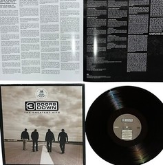 3 Doors Down Greatest Hits Exclusive Translucent BLACK Limited Edition Vinyl LP