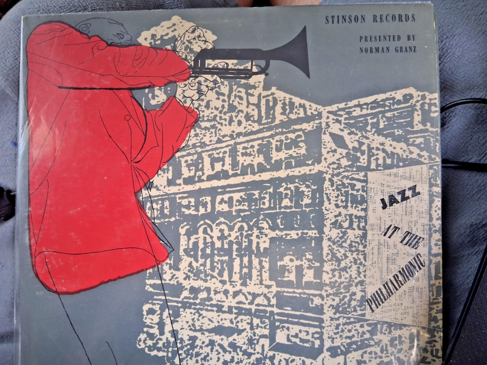 Stinson LP 23 Jazz At The Philharmonic Vol 1 Orig. 10 in Vinyl 1949 VG