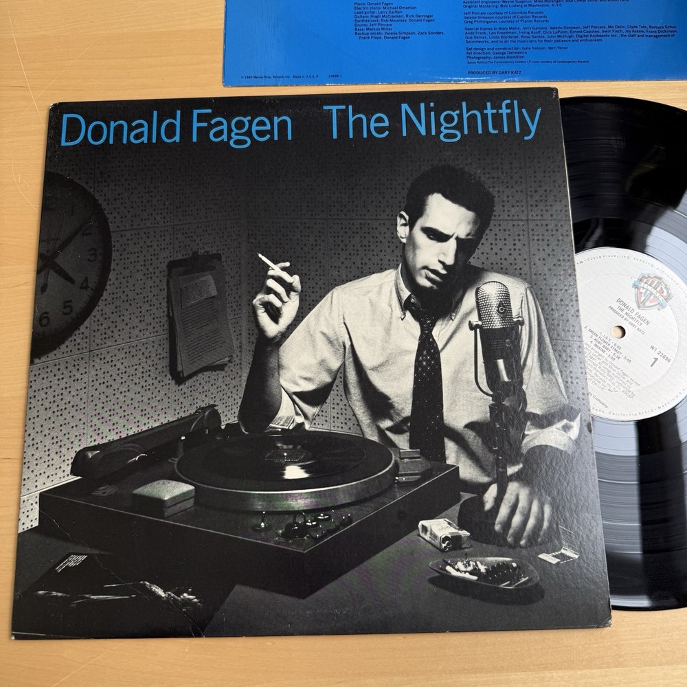 Donald Fagen ‎The Nightfly 1982 US Pressing VG+ Vinyl IGY + Original Sleeve
