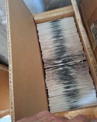 Box Lot of About 200 Vinyl 45 Records From Large Collection VG+ Most In Sleeves