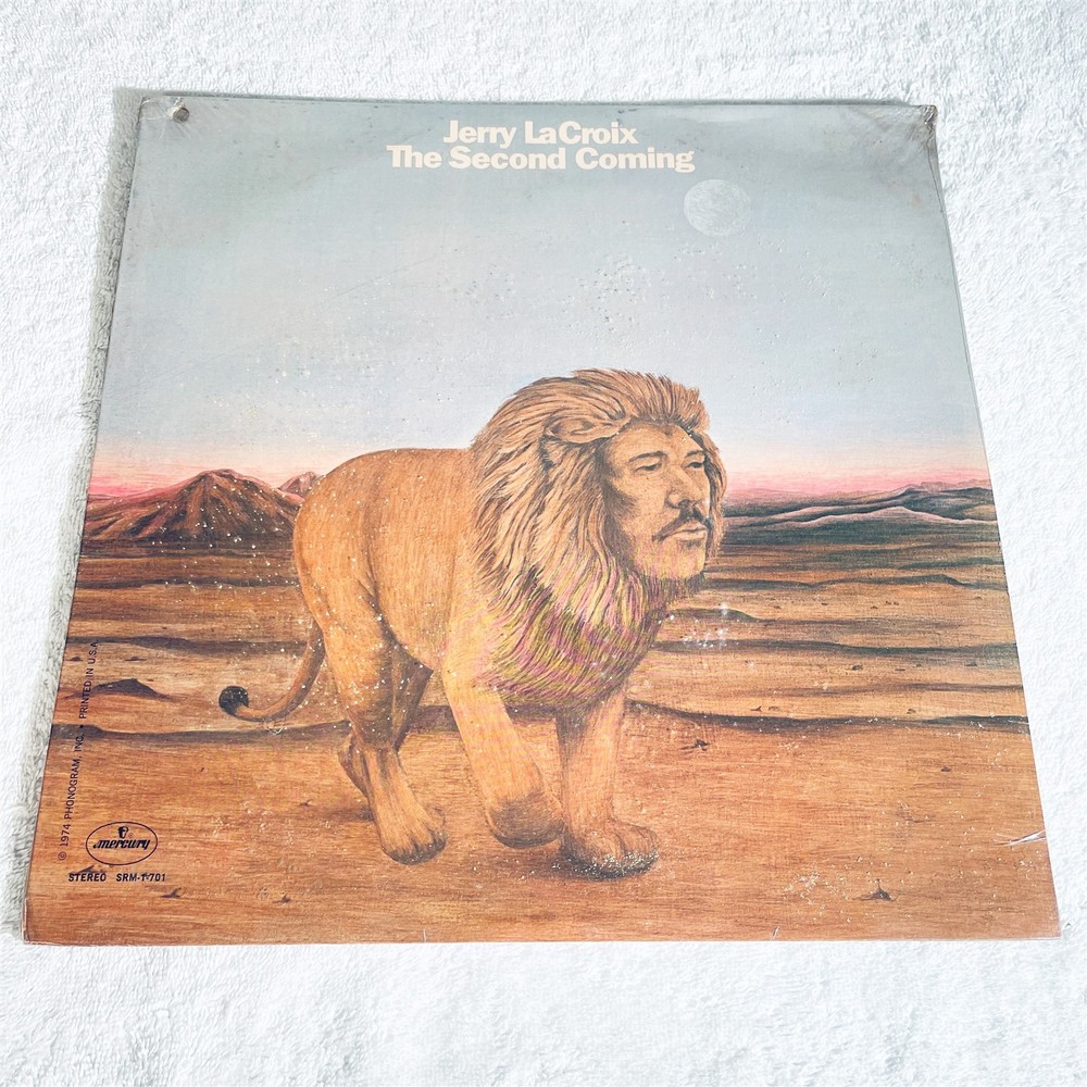 Jerry LaCroix “The Second Coming” 1974 Rock LP, SEALED!, Original Mercury Press