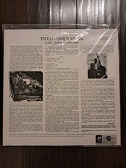 New Sealed Collectors Thelonious Monk With John Coltrane 180 Gram Numbered #0599
